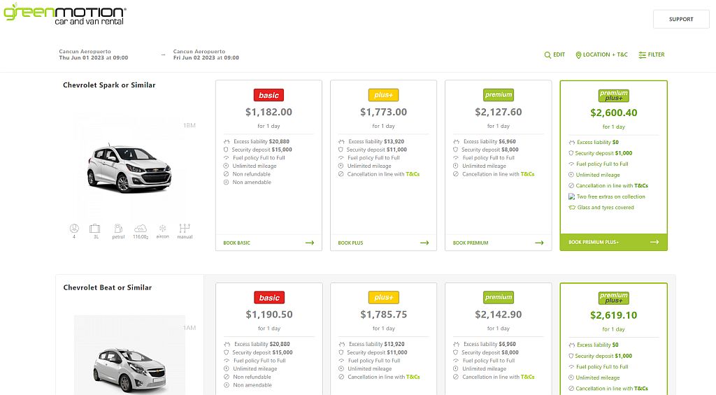 10 Best Car Rentals in Cancun in 2023 [For all Budgets!]